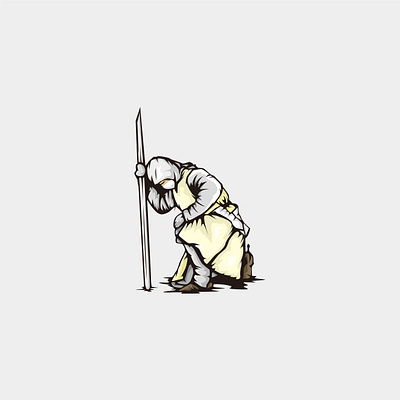 Doctor fight for virus fighter helmet isolated knight medieval military person samurai silhouette ski skier skiing snow soldier sport sword warrior white winter young