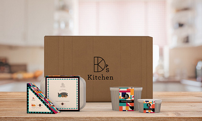 D's Kitchen branding communication design package design