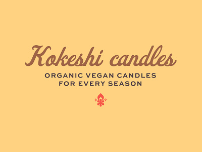 Passion Project ✨ Kokeshi Candles branding branding branding and identity branding concept branding design candle cute cute illustration kawaii kokeshi logo design passion project seventies