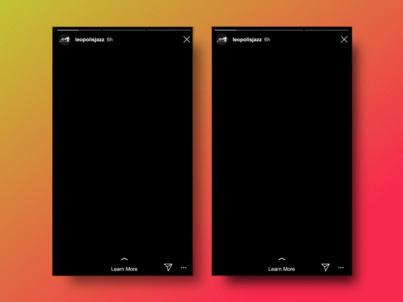 Teaser Stories - Leopolis Jazz Fest SMM Series 3d 3d animation after affects animation branding cinema 4d jazz jazz festival motion graphics redshift3d