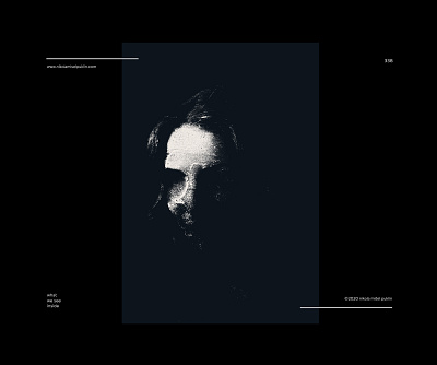 no. 338 grace composition contrast design digital minimal photoshop poster poster a day posterdesign postereveryday texture