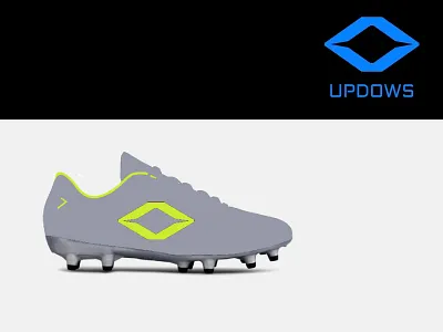 UPDOWS FOOTBALL brand football logo soccer sports updows
