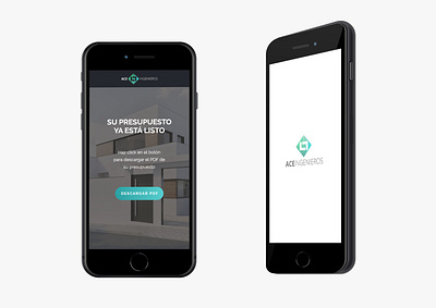 ACC Ingenieros2 design mobile mobile first tech ui ux