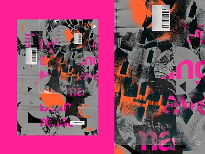 Show&Go2020™ | 200 | You & Me adobe collage design grunge illustration mbsjq photoshop pink poster poster a day poster art typography