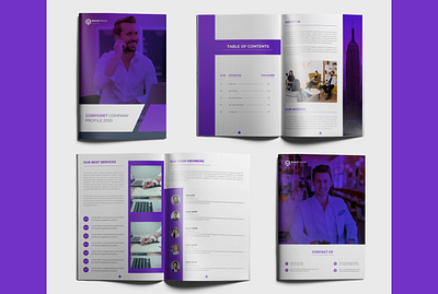 Creative Company Profile Brochure design branding branding23 brochure design brochure template company branding company page company profile company profile design company templates corporate design graphic design logo template ui ux