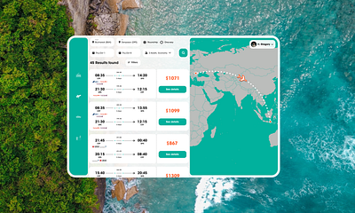 Flight Search/068 068 68 booking daily 100 challenge dailyui 068 dailyuichallenge flight app flight booking flight search search search engine uidesign