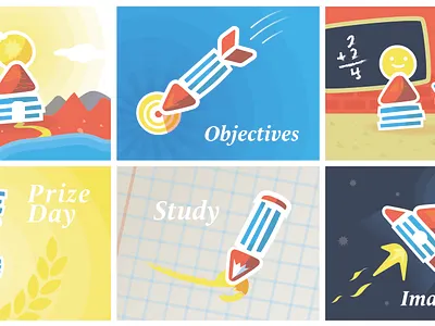 South Bay School Icons branding british design icon illustration logo vector