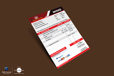 I will design invoice for you a4 size invoice a4 size invoice business invoice company invoice graphic design illustration illustrator invite invoice invoice design invoice template logo design paypal invoice typography uidesign urgent invoice