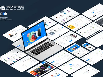 farastore branding clean dashboard design digital digital store farastore magazine shop shopping cart store design theme ui ux wordpress خرید دیجیتال فرا استور فروشگاه موبایل