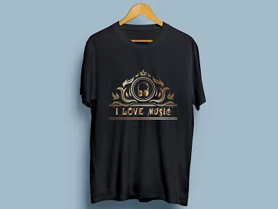 Music t-shirt design