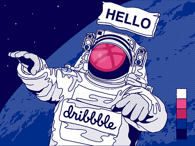 First Shot design firstshot hellodribbble illustration