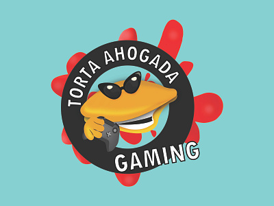 3D Gaming Logo gaming gaminglogo logodesign torta ahogada