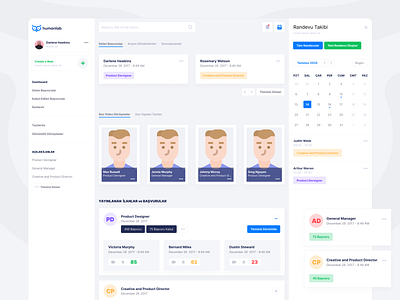 Humanlab app product design ui web