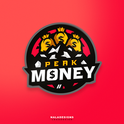 Peak Money Logo branding design esports gaming icon identity illustration letter logo mascot monogram