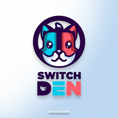 Switch Den Logo branding design esports gaming identity illustration letter logo mark mascot