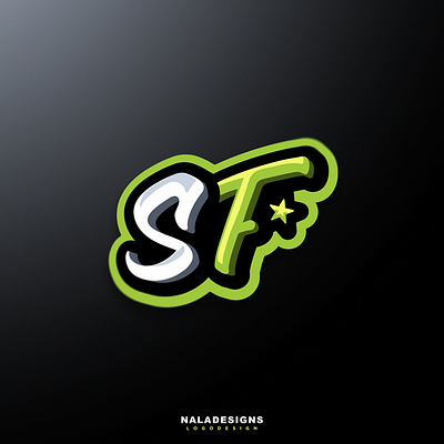 SF Logo branding design esports gaming identity illustration letter logo mark mascot vector