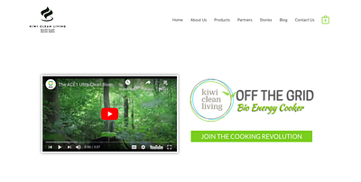 Kiwi Clean Living - E-Commerce Web Design elementor web design woocommerce wordpress wordpress development