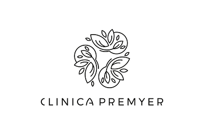 Logotipo Clinica Premyer clinica identidadevisual identity logotipo logotipos marca simbolo tipografia