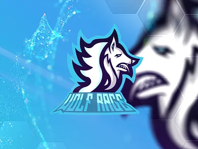 Wolf Rage esportlogo esports logo for sale illustration logo logo design mascot mascot logo twitch logo youtube