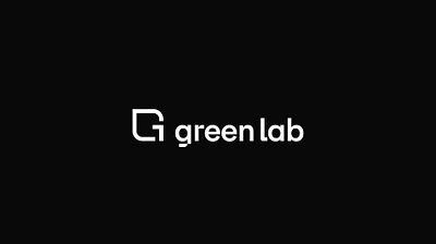 GREEN LAB logo brand branding green grow logo logodesign logotype minimalism plant science symbol