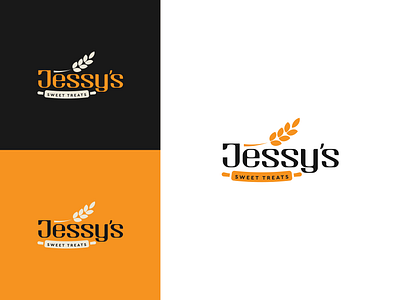 Jessy's Sweet Treats adobe illustrator branding clean design inspiration designer freelance designer graphic design illustration logo minimal