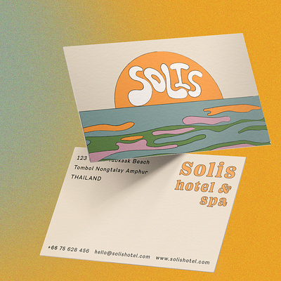 Solis Hotel &Spa adobe illustrator adobe photoshop branding concept design design icon illustration logo typography vector