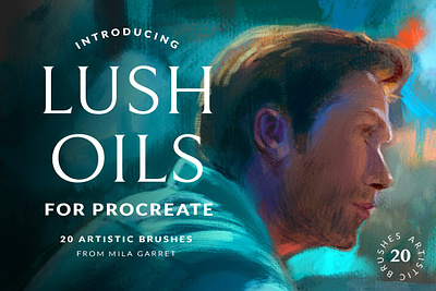 Lush Oils Procreate Painting Brushes brush brush pack brush set brushes digital art drawing drawing brushes paint paint brush paint brushes painting painting brushes procreate procreate app procreate art procreate brushes procreate paint procreate painting sketch sketch brushes