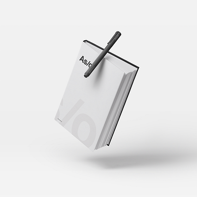 ASLO Journalist Notebook brand branding branding agency design journalistic media press visual identity