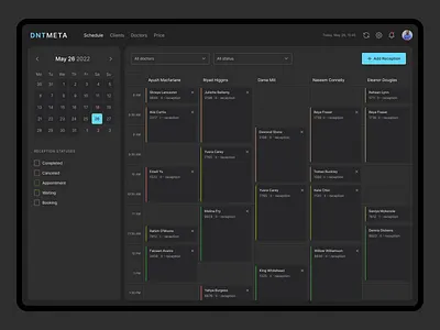 Schedule design logo typography ui ux