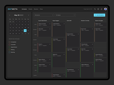 Schedule design logo typography ui ux