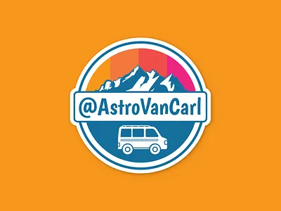 AstroVanCarl Identity branding graphic design identity logo