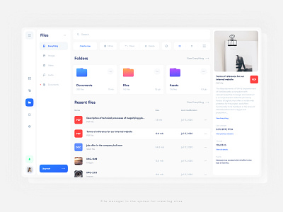 File managment admin admin design admin panel admin template branding design ui ux web webdesign