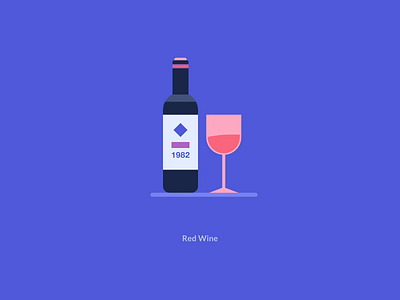 Illustrator For Red Wine animation cup glass illustration motion design red wine water