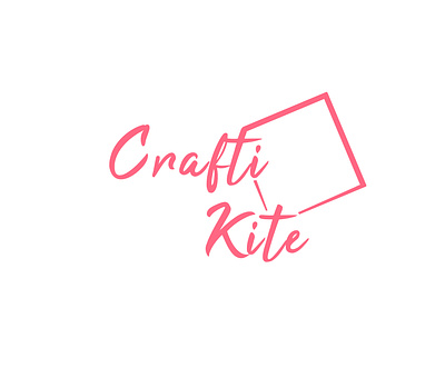 Crafti Kite | Logo adobe branding craft design illustraion logo logo design logodesign minimal photoshop typography vector