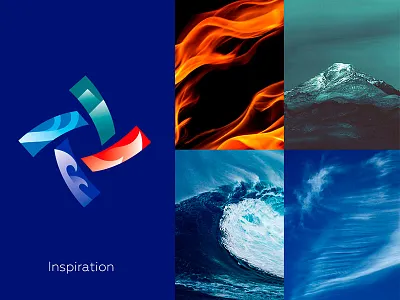 Renewable energy behance energy logo fourelements gradient logo logo design logo design branding logo designer logo insporation logos logotype renewable energy vibrant logo