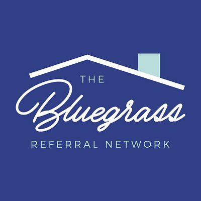 The Bluegrass Referral Network Logo branding design logo design logo designer real estate real estate branding real estate logo