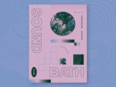 SOUNDBATH design geometry layout pattern texture type vector