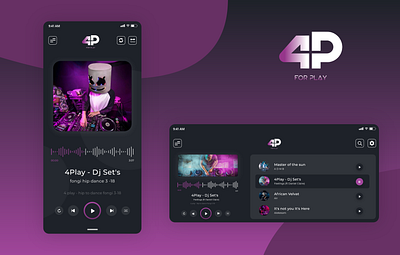 Music Player Mobile App Design adobe xd adobexd app appdesign design mobile photoshop ui uiux ux