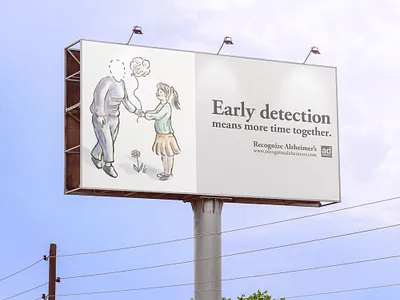 Alzheimer's Campaign campaign campaign design design graphic design illustration spec work