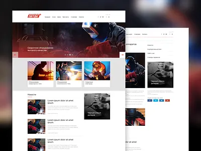 Paton Website design ui ux webdesign website