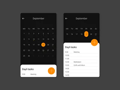 Calendar calendar design calendar ui daily 100 challenge dailyui dailyuichallenge minimal ui