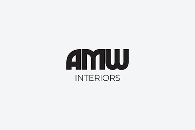 AMW Interiors Logo logo social media