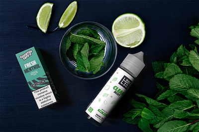 Branding & Packaging branding e liquid e liquid bottle eliquid menthol menthol eliquid menthol vape mint bottle mint packaging mint vape juice packaging vape vape juice vape juice design vape juice packaging vaping