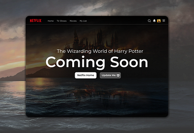 Daily UI 048 clean clean ui coming soon coming soon design coming soon netflix coming soon page coming soon template coming soon ui comingsoon daily ui daily ui 048 daily ui 48 dailyuichallenge darkmode figma netflix design netflix redesign netflix ui ui ux