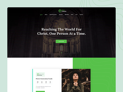 Church Theme Design christ church church design church theme design monk rezfelix the cross theme design theme for wordpress themeforest ui ux web web design webdesign website wordpress