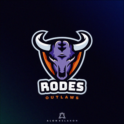 oatlaws logo best brand coreldraw design e sport forsale free good ilustrator jersey logo nice outlaws skull sport team teamlogo trending vector