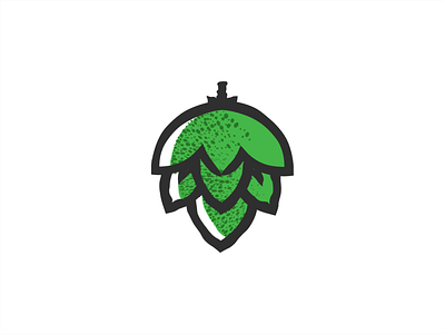 Hops alcohol badge beer brand branding brew brewery craft craft beer hops identity illustration ipa label logo plant symbol type typography