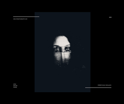 no. 339 blinded composition contrast design digital minimal photoshop poster poster a day posterdesign postereveryday texture