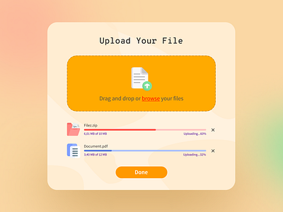 Daily UI#31-File Upload branding daily daily 100 challenge daily ui dailyui dailyuichallenge dashboard design dribbble fileupload icon icons illustration progress ui uidesign upload ux vector