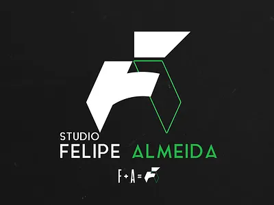 FA Felipe almeida logo design fitness logo letter logo logo logo design logodesign logotype minimal sports sports logo sporty vector